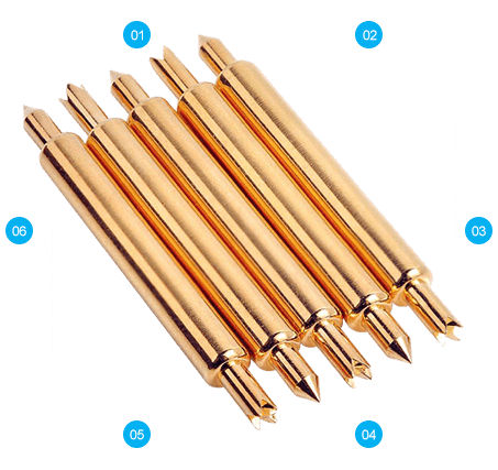 華榮華雙頭探針、高頻測(cè)試彈簧探針、pogopin探針、層層嚴(yán)格質(zhì)檢，保證產(chǎn)品零缺陷