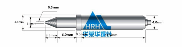 GP-11S、定位針、探針外徑為4.5mm ，長度為35.5mm、ICT測試針、功能夾具定位針、測試針、五金配件