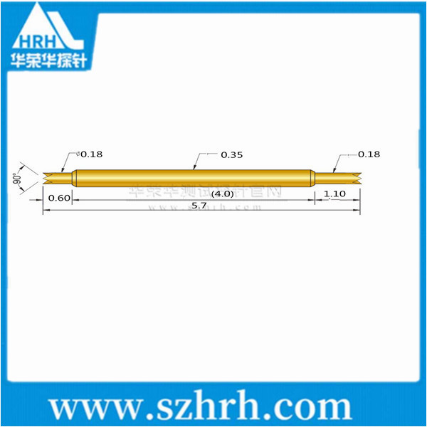 035-UU-5.7L，華榮華雙頭測試探針廠家